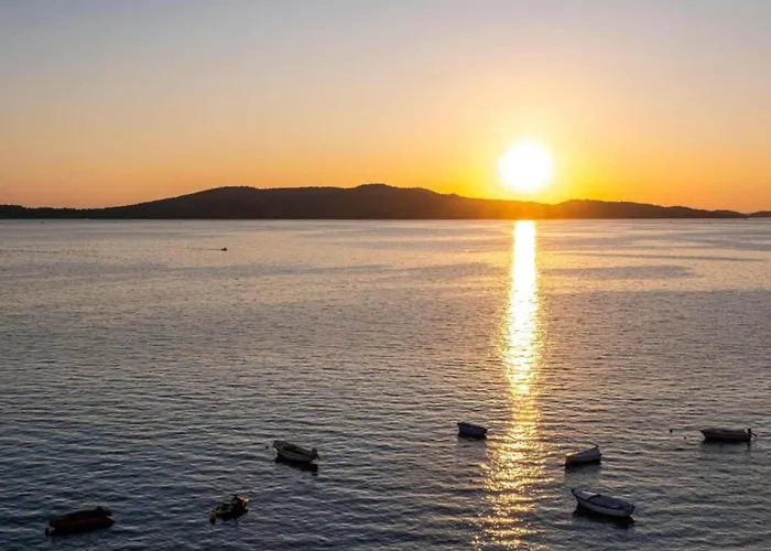 By Adriatic Sea Near Ibenik Brodarica (Sibenik-Knin)